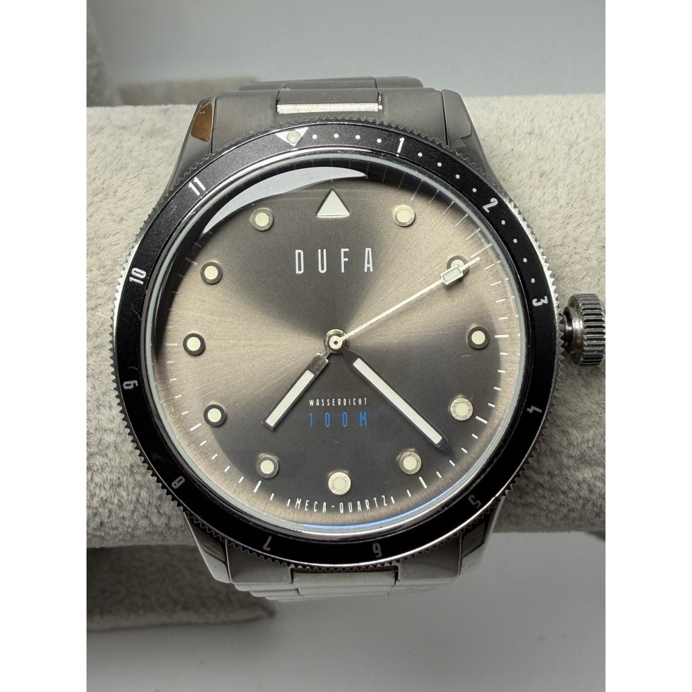 Dufa DF-9035 New Battery Mens Meca‎ Watch 42MM 6.5" Made In Germany
